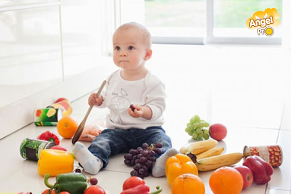 Rau xanh và trái cây giúp trẻ ăn ngon tăng sức đề kháng - Angelpro.vn